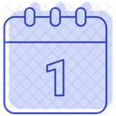 Day Date Calendar Icon