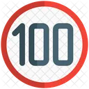 100 Km Speed  Icône