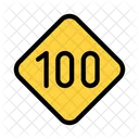 100 Velocidades Tabla De Velocidad Velocidad Icono