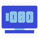 Televisión 1080p  Icono