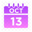 Oct Week Time Icon