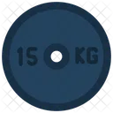 15 Kg Barbell  Icon