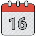 Day Date Calendar Icon