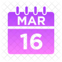 Mar Week Time Icon