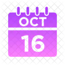 Oct Week Time Icon