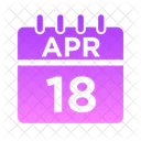 Apr Week Time Icon