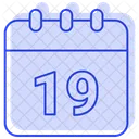 Dia Fecha Calendario Icono