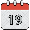 Dia Fecha Calendario Icono