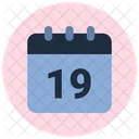 Dia Fecha Calendario Icono