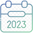 2023 Year Calendar Icon