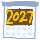 Year Calendar Date Calendar Icon