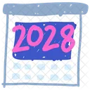 Year Calendar Date Calendar Icon