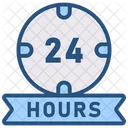 24 Hour Service  Icon