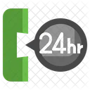 24 Hour Services  Icon