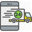 24 Hours Delivery  Icon