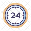 24 Hours Service  Icon