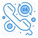 24 Hours Service  Icon