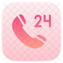 24 Hours Support 24 Hour Hours Support Icon