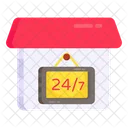 24/7 Hr Service  Icon