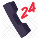 24Hr Call Service  Icon