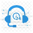 24 X 7 Constant Service Icon