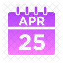 Apr Week Time Icon