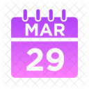 Mar Week Time Icon