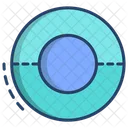 3 D Circle  Icon