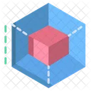 3 D Cube  Icon