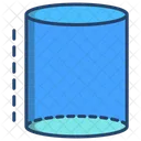 3 D Cylinder Cylinder 3 D Shapes Icon