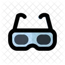 3 D Goggles Entertainment Movie Icon