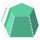 3 D Hexagon  Icon