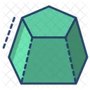 3 D Hexagon Hexagon 3 D Shapes Icon