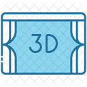 3 D Movie 3 D Film 3 D Cinema Icon