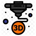 3 D Printer  Icon