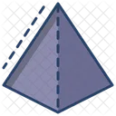 3 D Pyramid Pyramid 3 D Shapes Icon