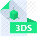 3 Ds File  Icon