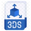 3 Ds File  Icon