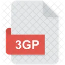 3 GP-Datei  Symbol