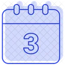 Day Date Calendar Icon