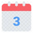 Day Date Calendar Icon