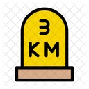 3 Km  Icon