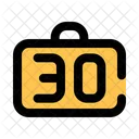 30kg baggage limit  Symbol