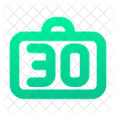 30kg baggage limit  Icon