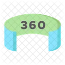 360°-Ansicht  Symbol