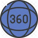 360°-Ansicht  Symbol