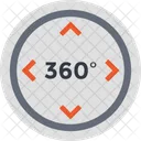 360-Degree  Icon