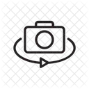 View Rotate Camera Camera Icon