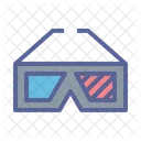 3D-Brille  Symbol