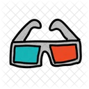 3D glasses  Icon